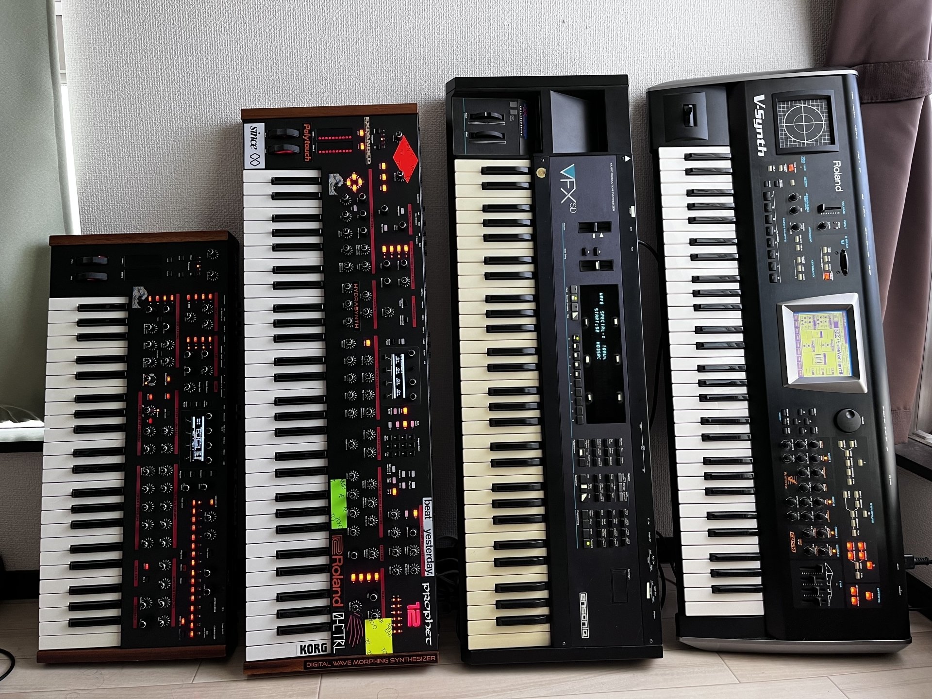 名機修理レポート「ensoniq VFX-SD」を救え!!【其の四(最終回