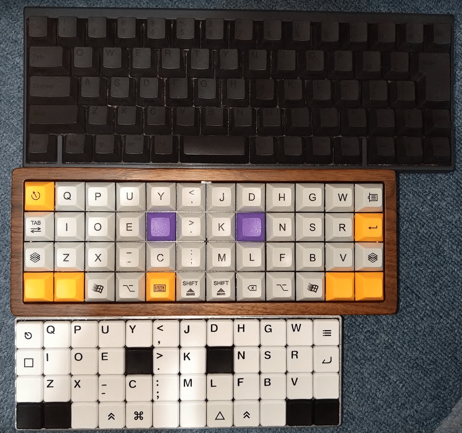 YMDK Air40 木製フレーム メカニカルキーボード オーソリニア 48キー YMDK Air40 木製フレーム メカニカルキーボード オーソリニア 48キー
