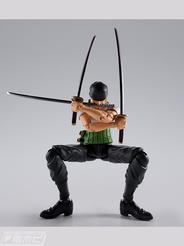 ワンピース』東の海（イーストブルー）衣装のゾロが完全新規造形でS.H.