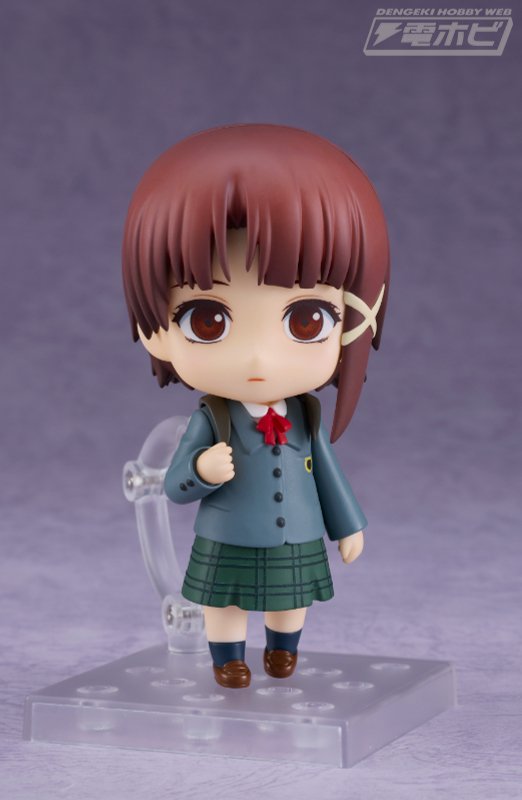 ねんどろいど 岩倉玲音 serial experiments lain 特典台座 ねんどろいど 岩倉玲音 serial experiments lain 特典台座