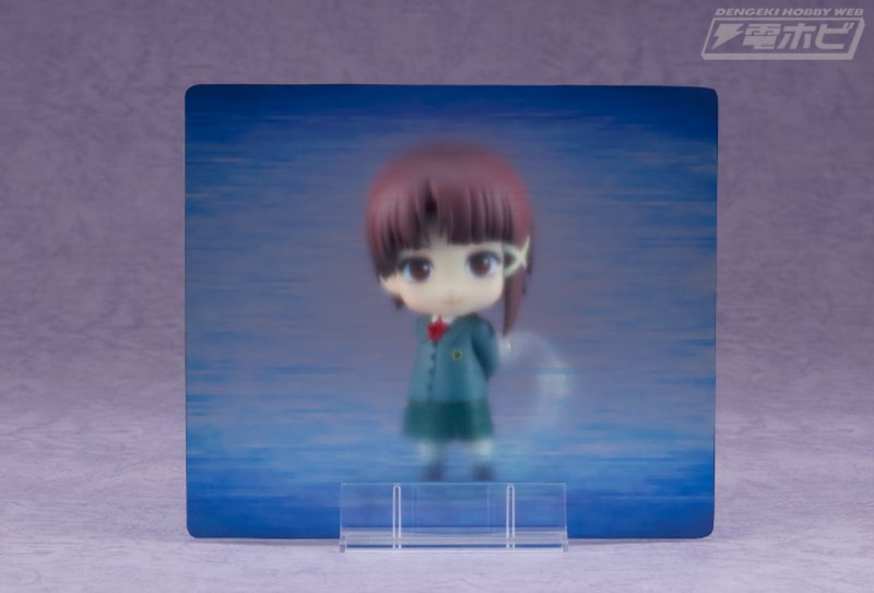 アニメ『serial experiments lain』より、岩倉玲音が
