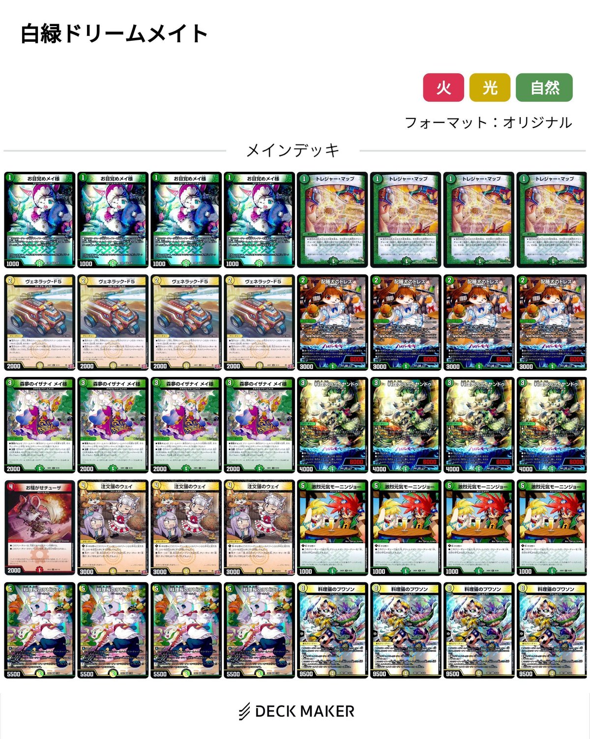 白緑ドリームメイト研究結果｜fanction