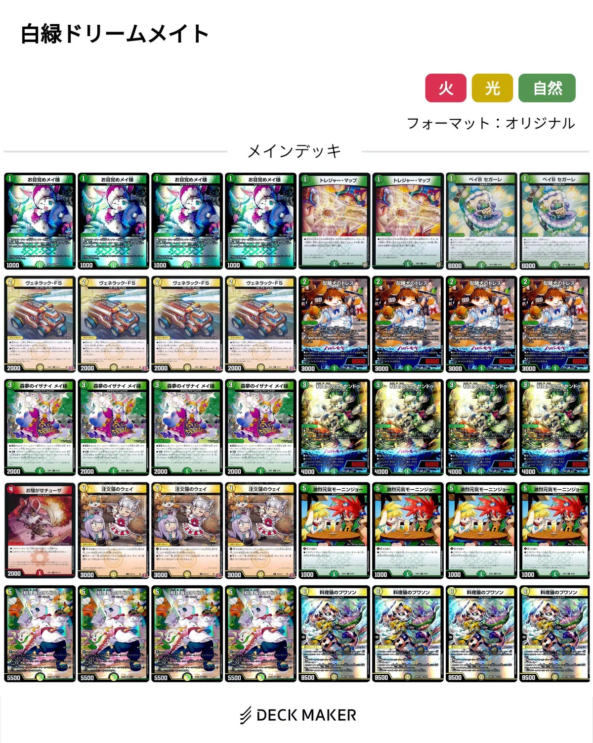 白緑ドリームメイト研究結果｜fanction