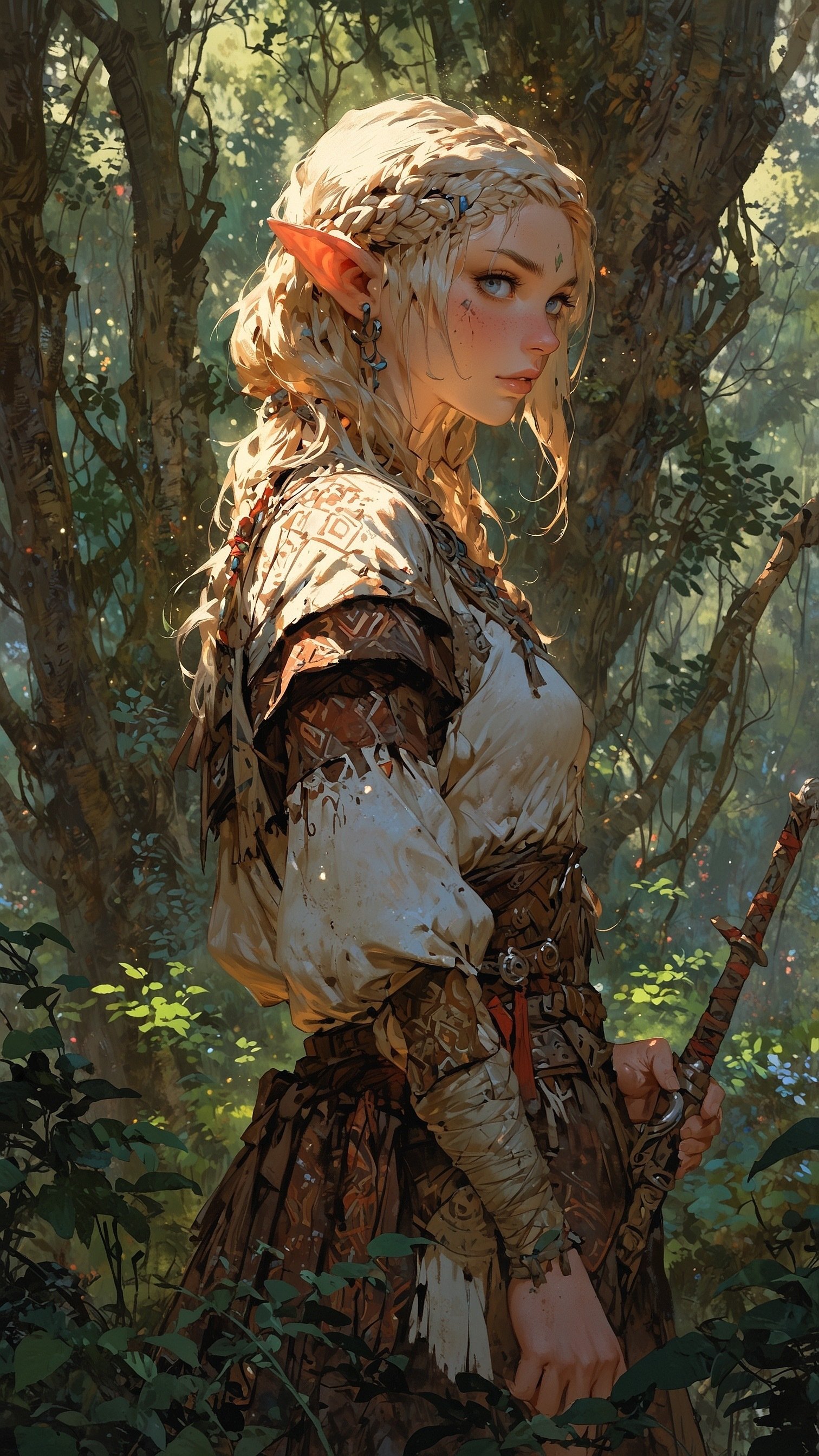 Leonard AI: ポートレート応用、エルフ編 2｜三澤直己 | Trgr