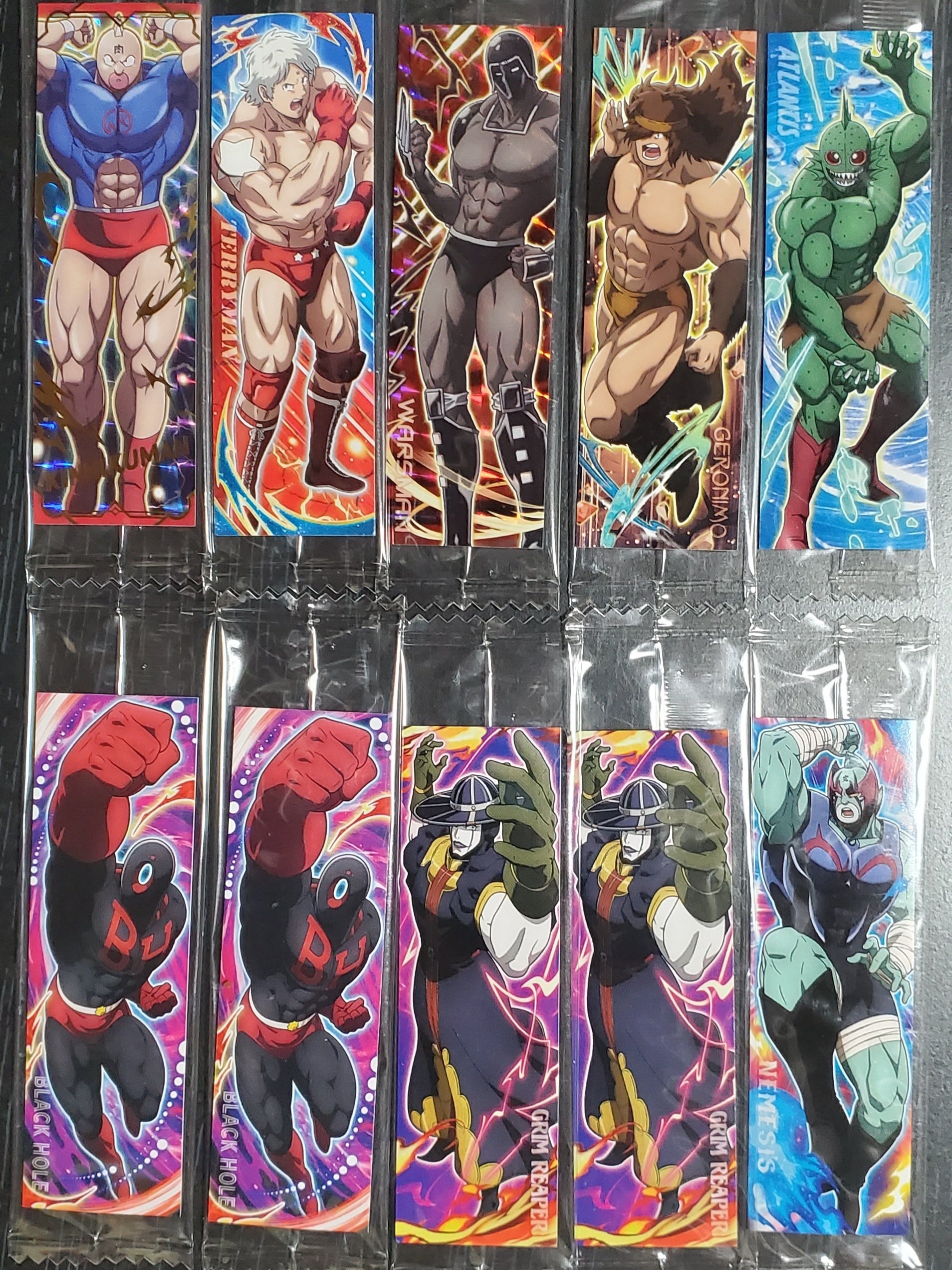 キン肉マン 超人ステッカーつき プロテインバー』20袋購入！良い子の