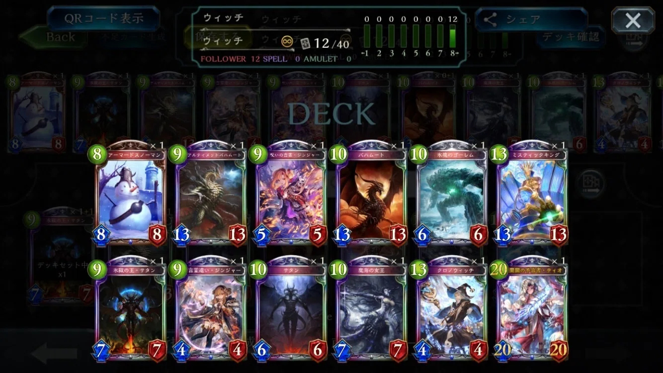 シャドバ/アンリミ】混沌ウィッチ最終完全版【デッキ解説】｜歯型__