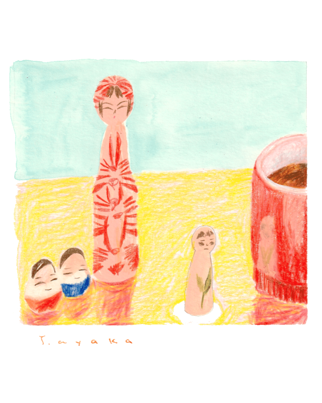 石川美祈子工人 こけし 伝統こけし－今晃の世界