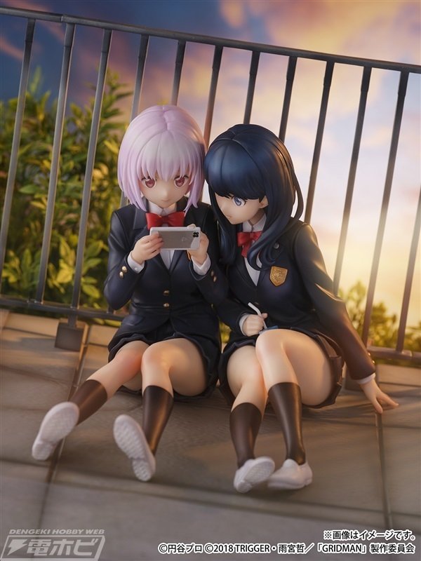 【未開封品】SSSS.GRIDMAN 宝多六花 新条アカネ フィギュア プルクラ 仲良く寄り添う姿が愛おしい！『SSSS.GRIDMAN』新条アカネ＆宝多六花が