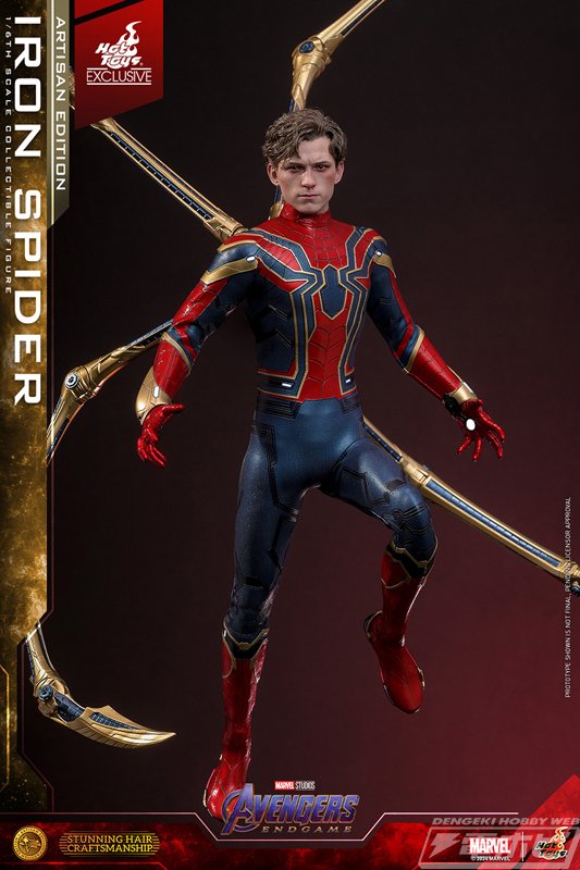ホットトイズ アイアン・スパイダー アベンジャーズ／IW 1/6 ムービー・マスターピース】『アベンジャーズ／インフィニティ
