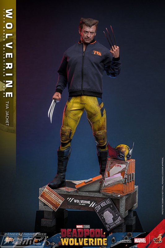 デッドプール＆ウルヴァリン』のウルヴァリンが、1/6スケール可動