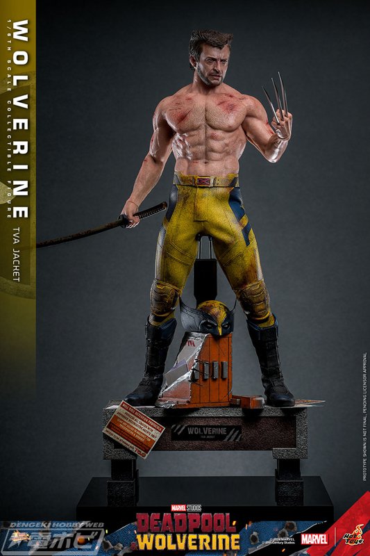 デッドプール＆ウルヴァリン』のウルヴァリンが、1/6スケール可動