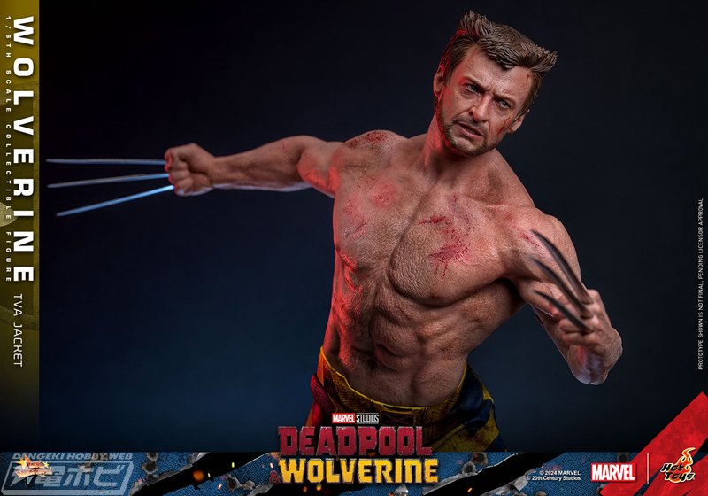 デッドプール＆ウルヴァリン』のウルヴァリンが、1/6スケール可動