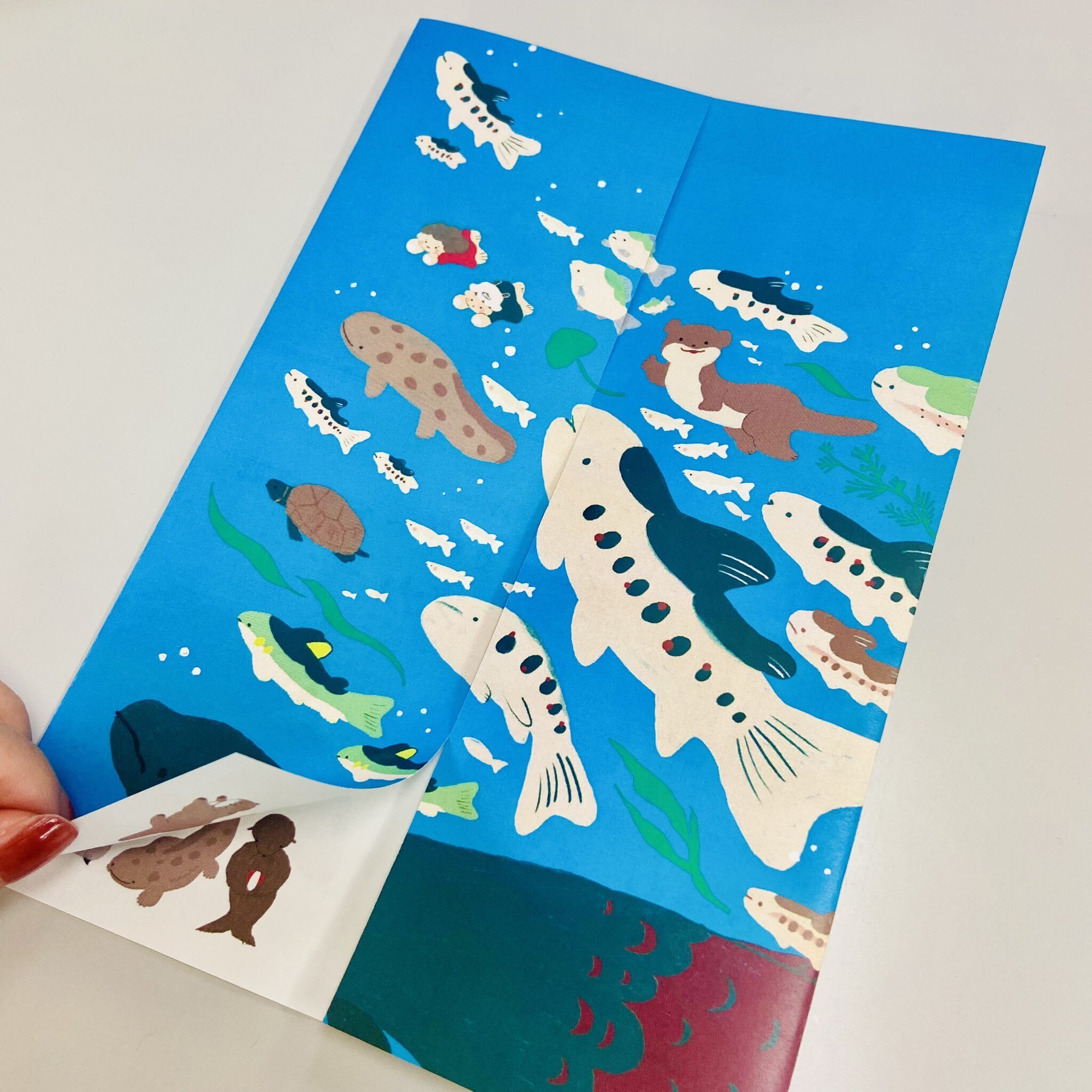 初個展「やわらかな水族館」のはなし｜木溪そのみ