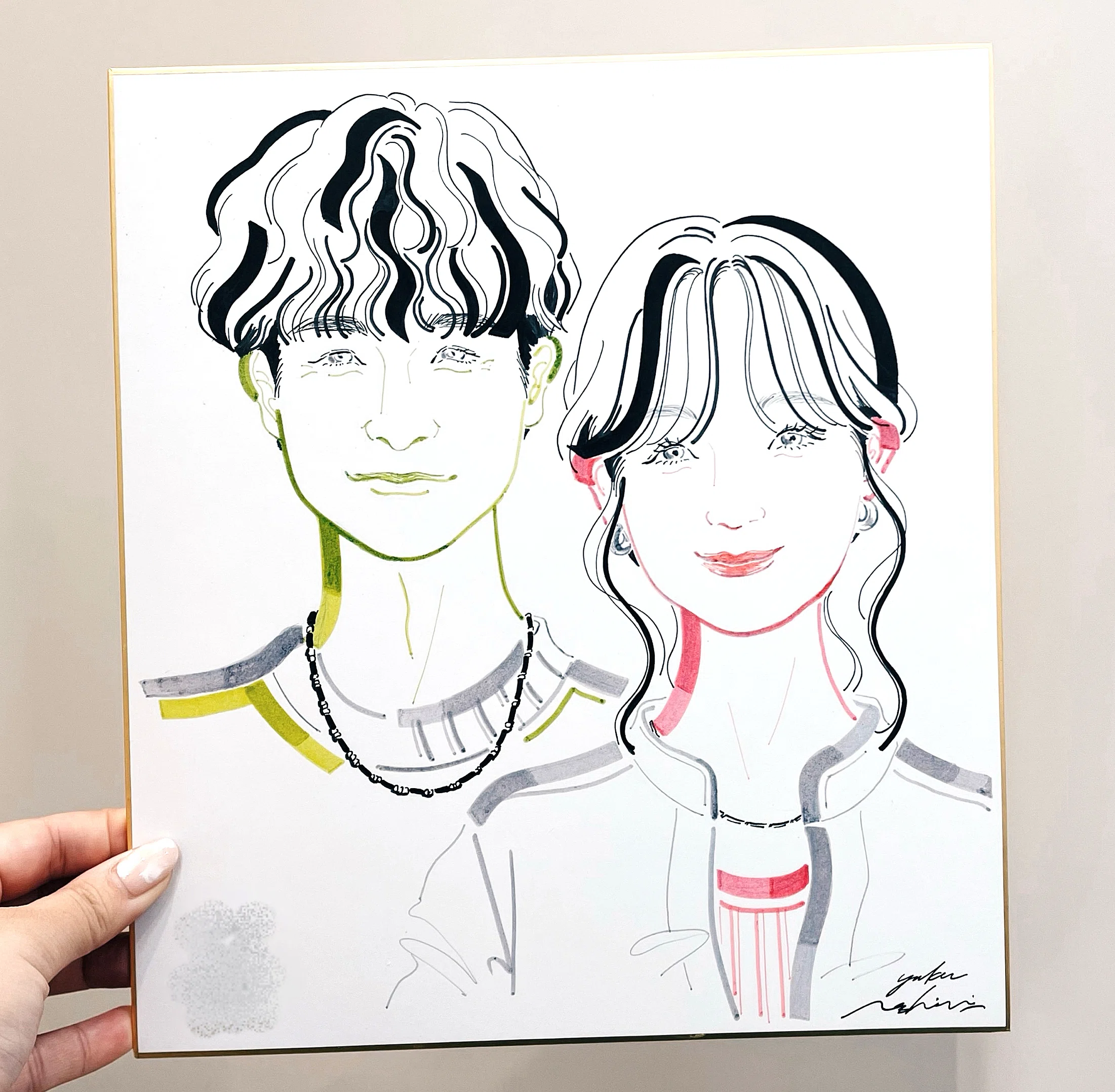 プロのイラストレーターが描くポートレートイベントという唯一無二の
