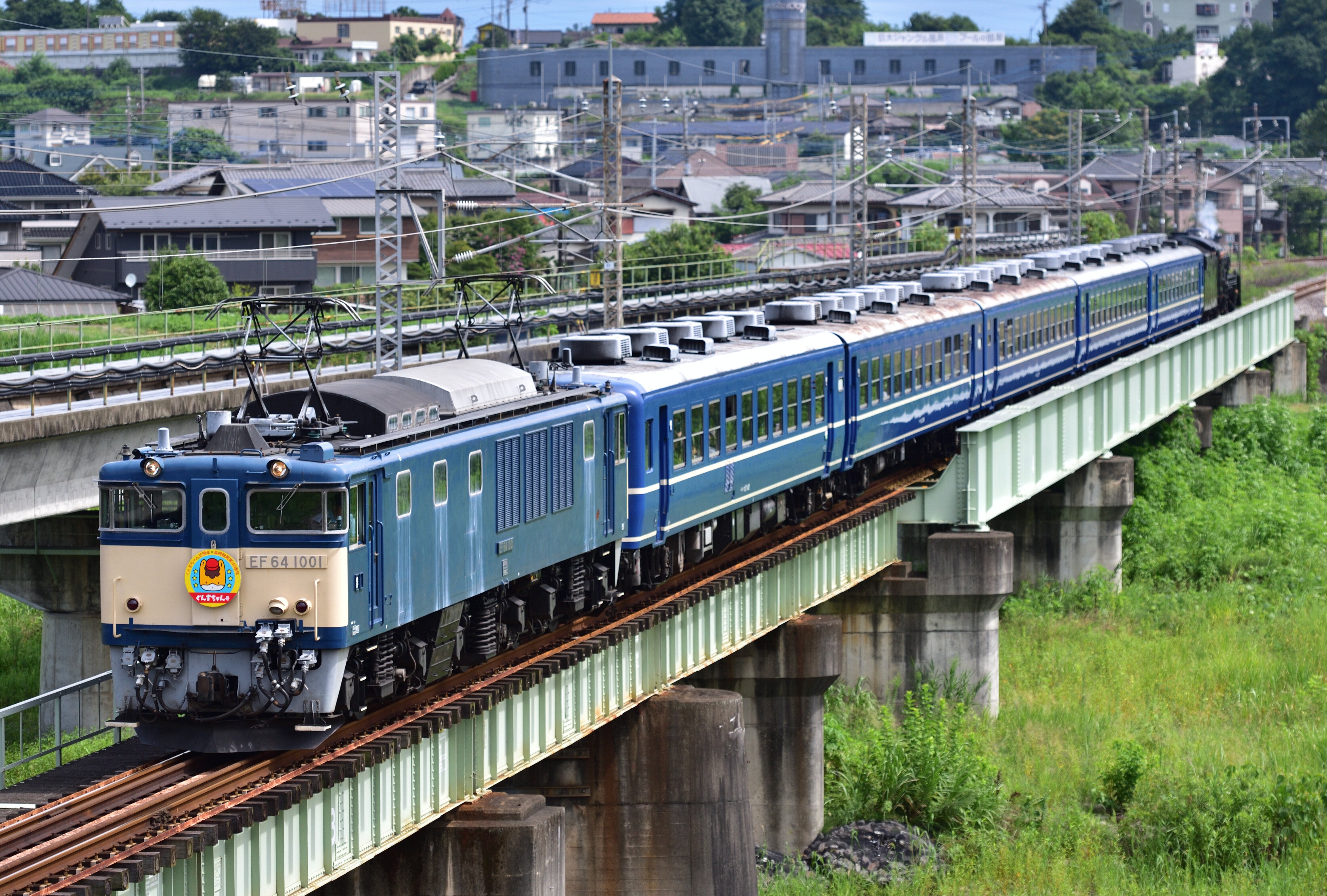 EL/SLぐんまちゃん横川号を撮る｜板橋なすの