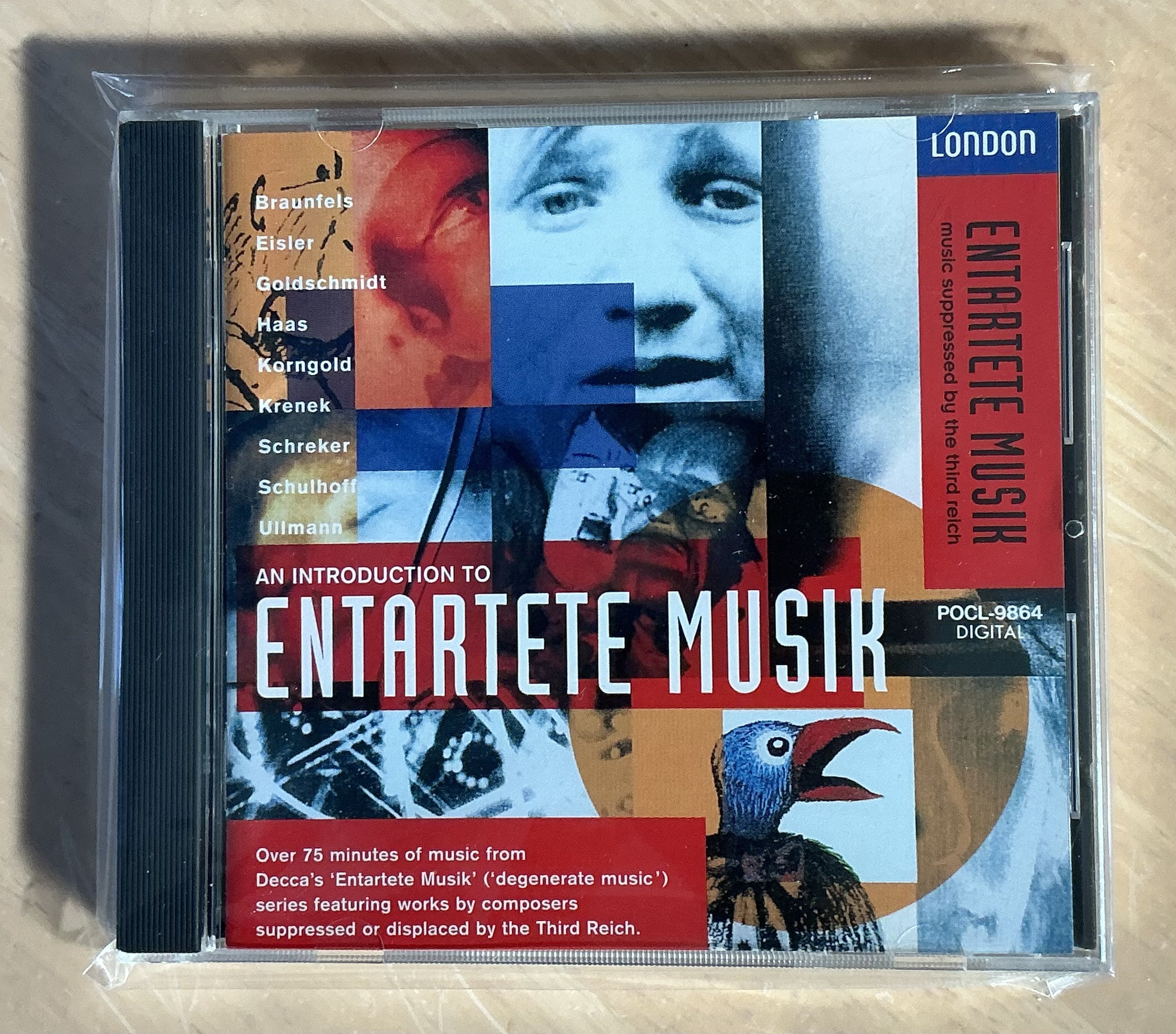 退廃音楽 Entartete Musik 2枚組 CD もそもそ怪説】 『Entartete Musik（頽廃音楽展）』って何？ 消去され