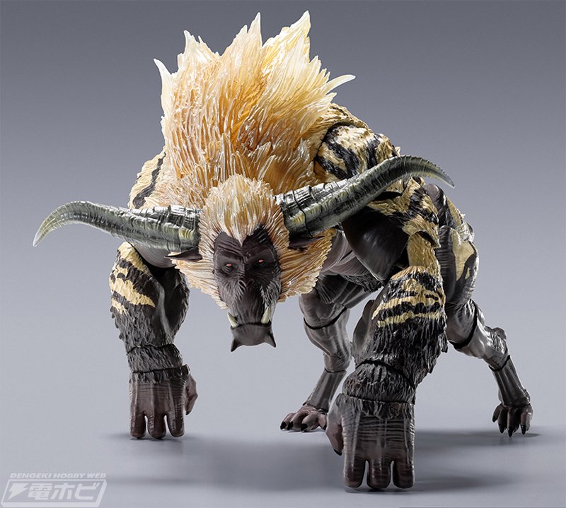 モンスターハンター』激昂したラージャンがS.H.MonsterArtsで