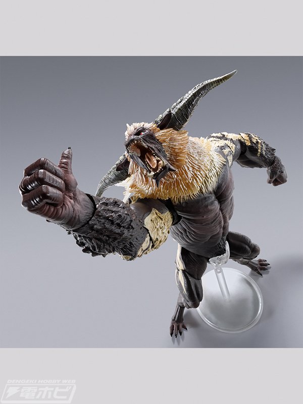 モンスターハンター』激昂したラージャンがS.H.MonsterArtsで