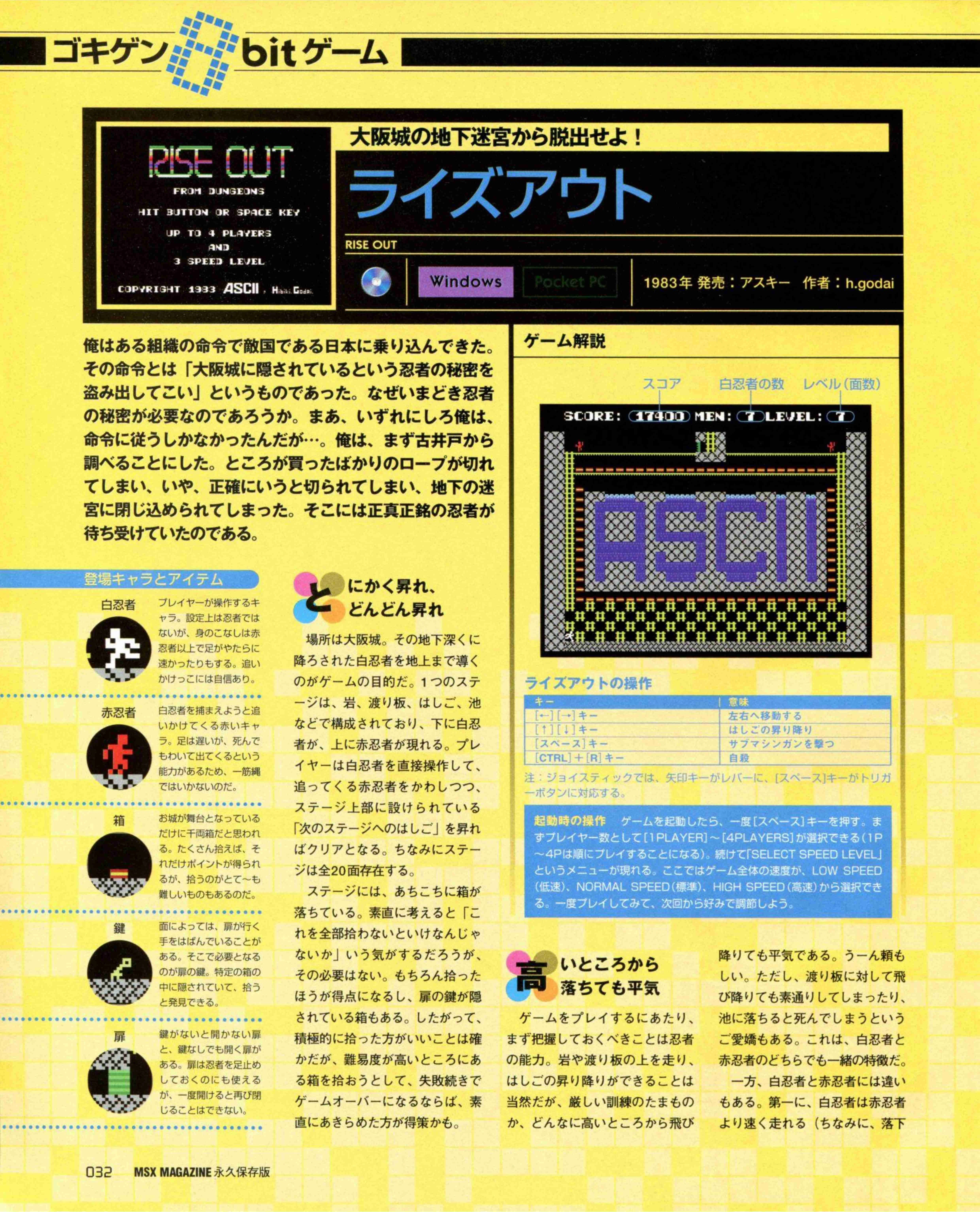 隠れたMSXの名作がソ連で大人気？初期の傑作ライズアウト｜サイボーグMSX