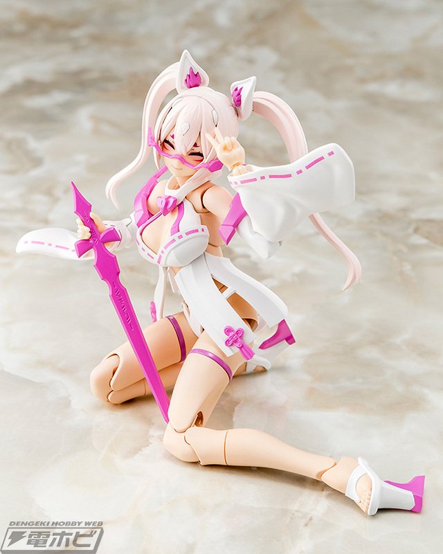 メガミデバイス』最新作として「朱羅 九尾 祭」が登場！ミニ浴衣