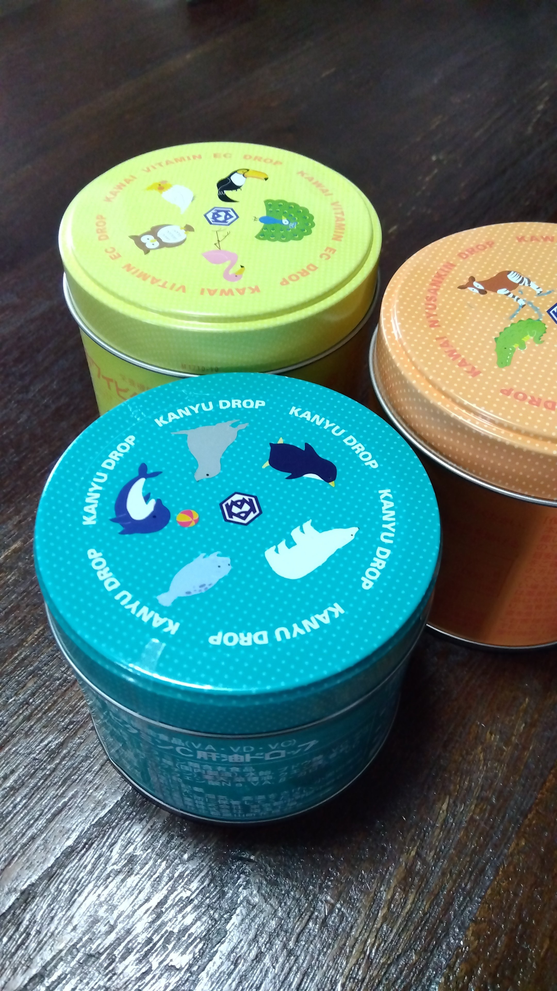 カワイ　肝油ドロップ　缶のまま発送 第(2)類医薬品】カワイ肝油ドロップC 150粒×3個, 医薬品