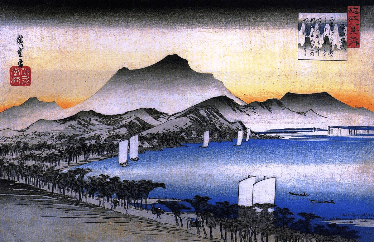 水彩画(船着場)№157 水彩画(船着場)№157