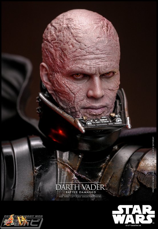 ダース・ベイダー（バトルダメージ／デラックス版）［ボーナスアクセサリー付き］ ホットトイズ ムービー・マスターピース DX スター・ウォーズ ダース