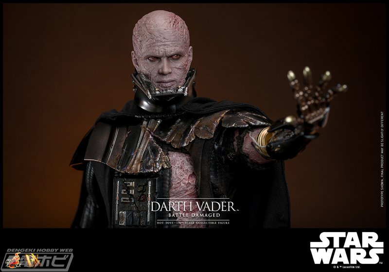 映画『スター・ウォーズ』より、バトルダメージ仕様のダース