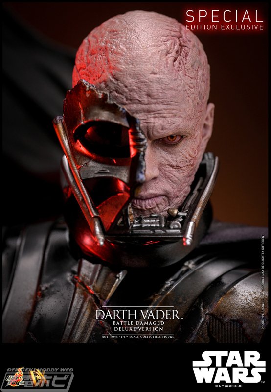 映画『スター・ウォーズ』より、バトルダメージ仕様のダース