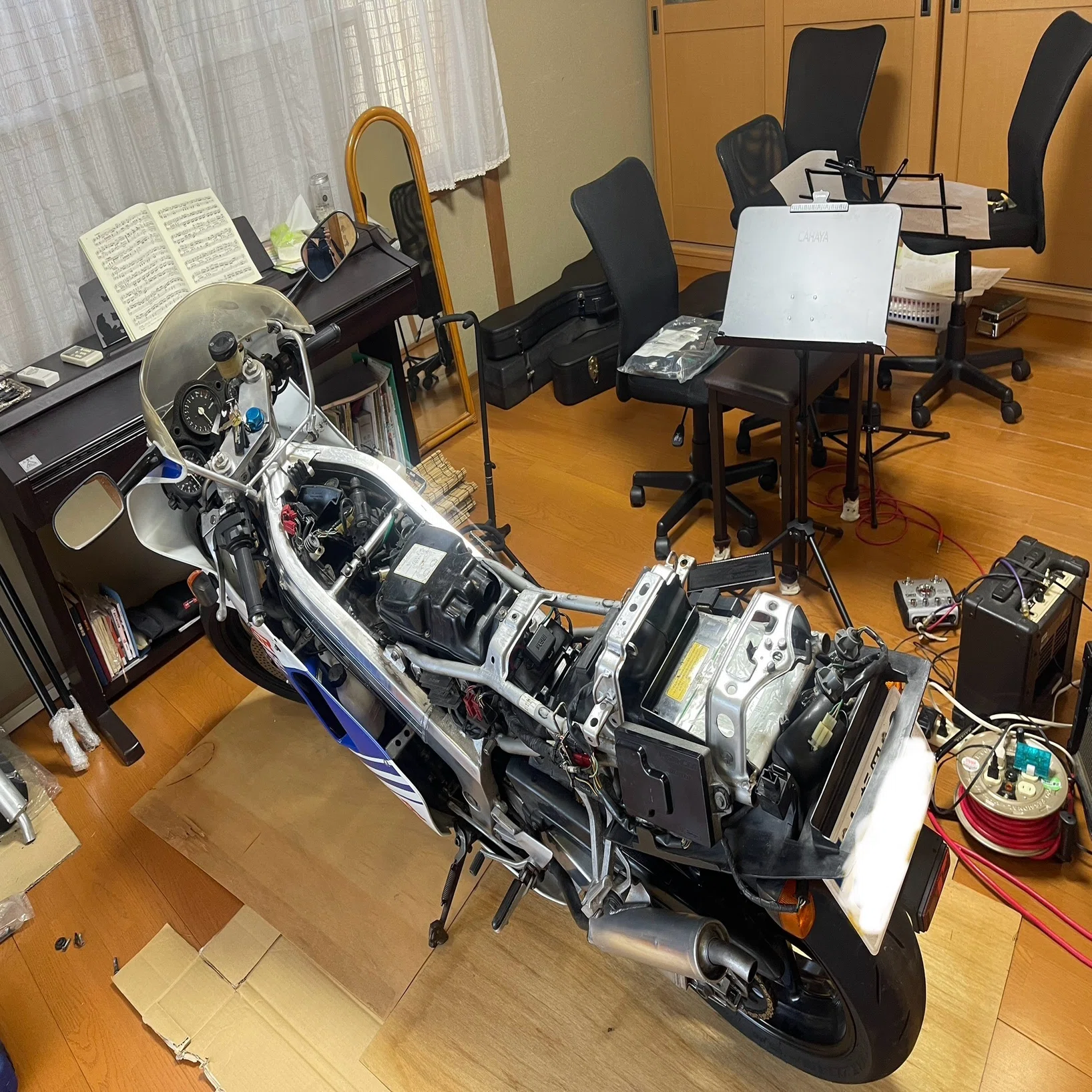 NSR250R 整備録②｜Ace.Katsuragi