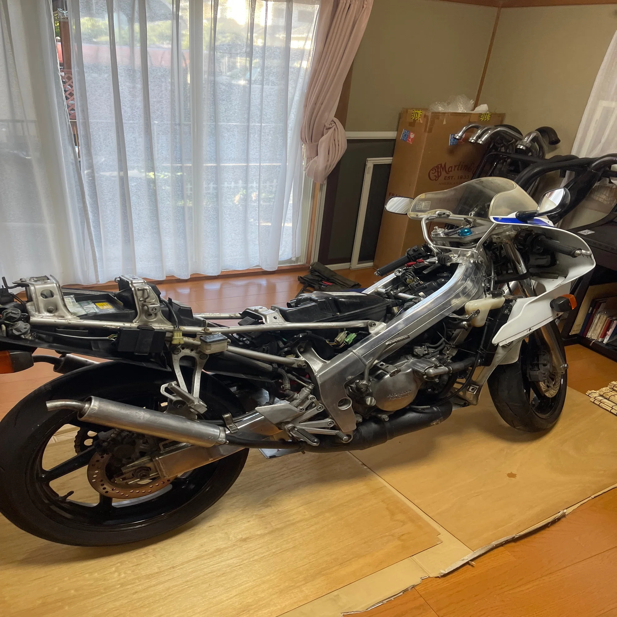NSR250R 整備録②｜Ace.Katsuragi