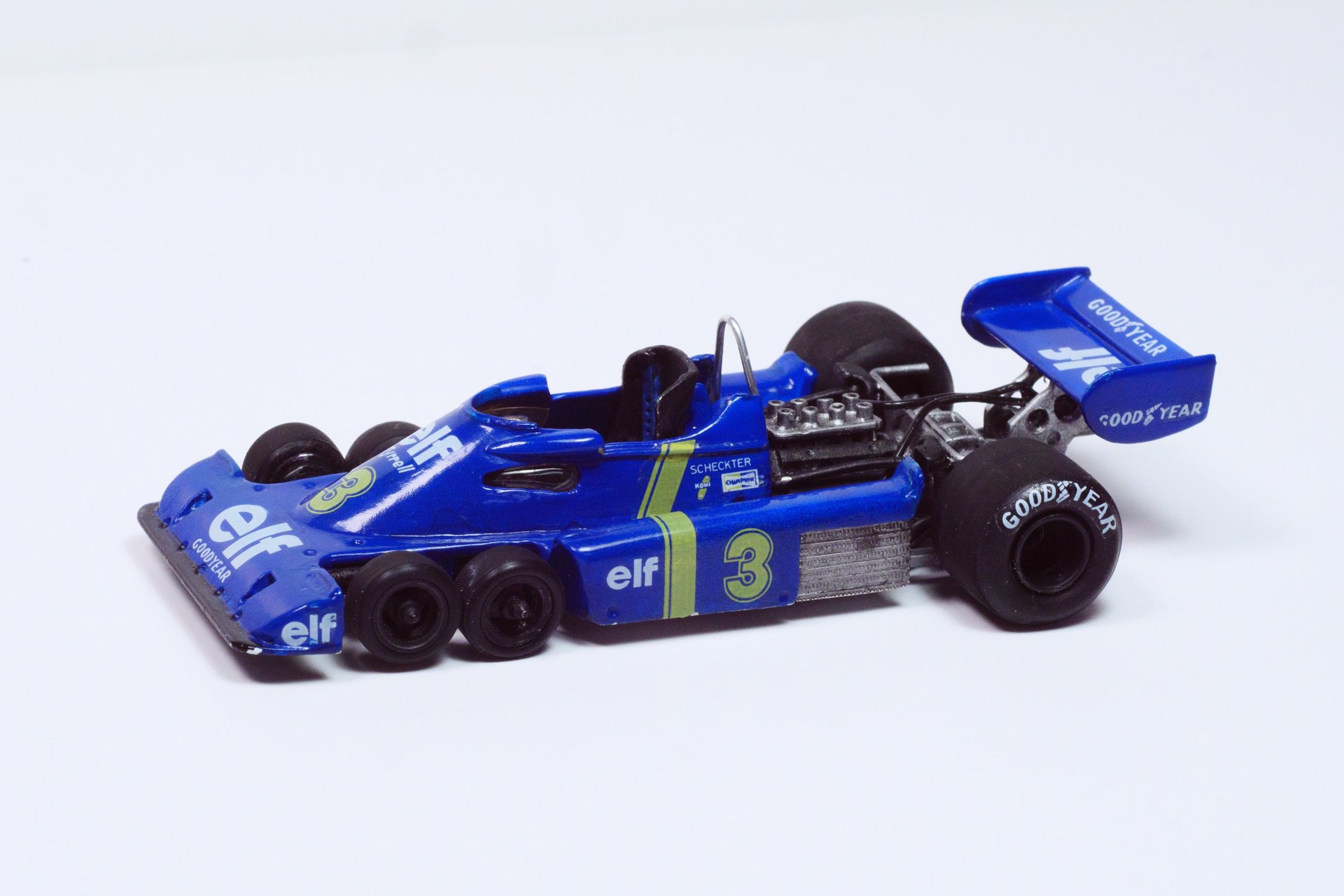 未組立】TAMEO Kits /Tyrrell Ford P34 #1/43 Yahoo