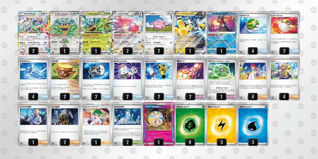 テラパゴスexデッキについて｜暇人と眼鏡