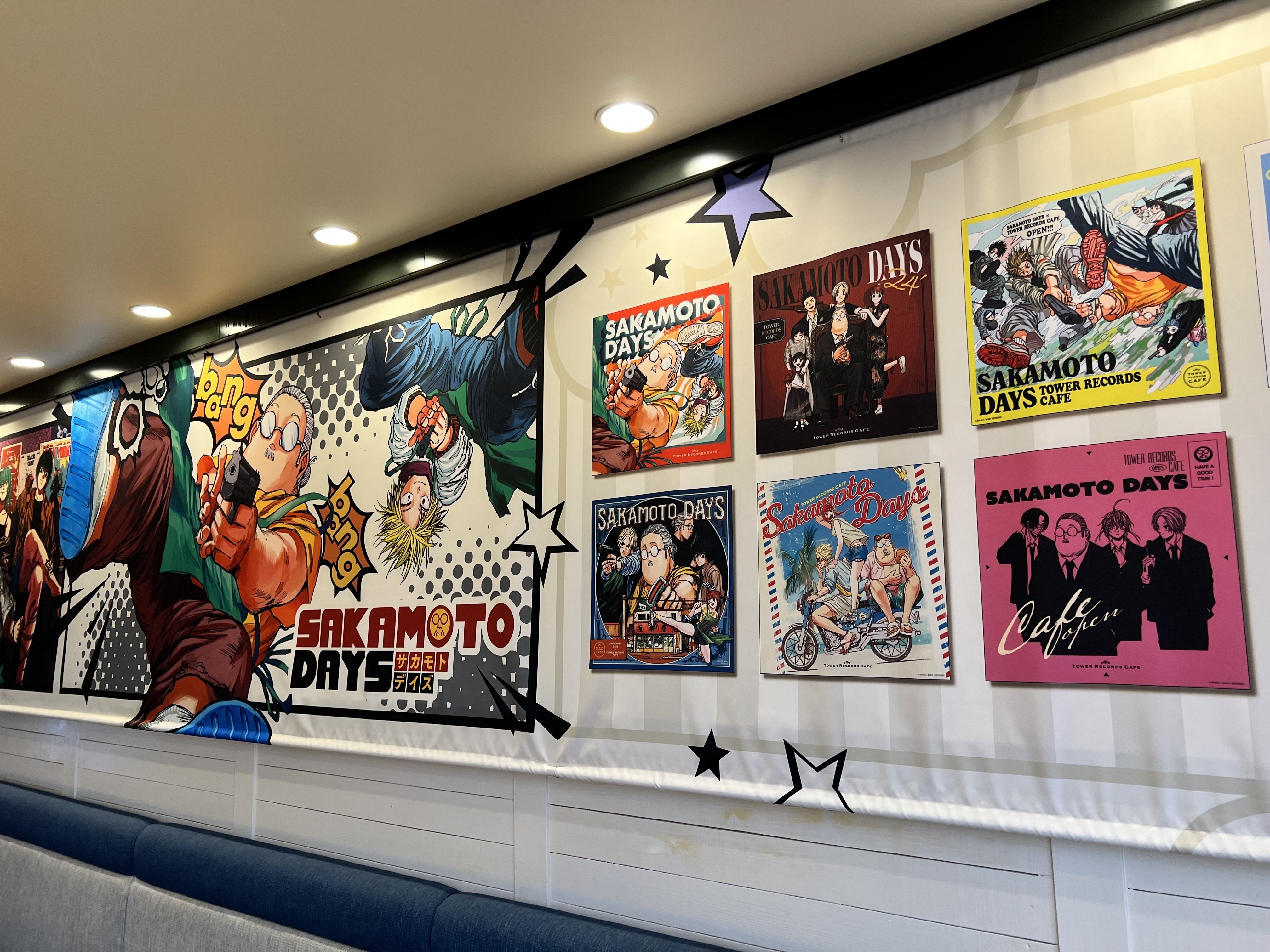 サカデイ タワレコ　コラボカフェ TVアニメ『SAKAMOTO DAYS』×TOWER RECORDS CAFE開催決定