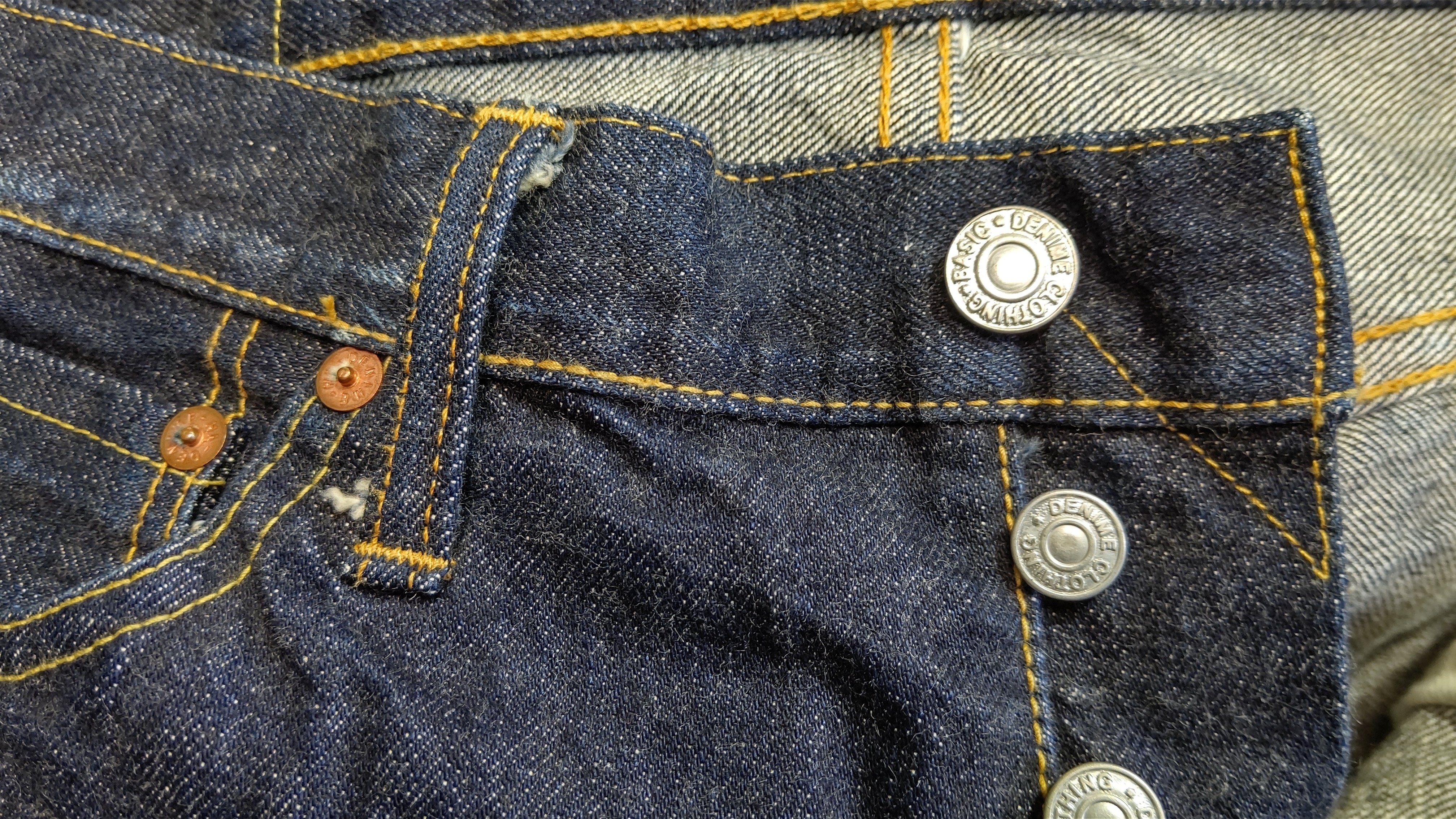 DENIME👖スリムワンウォッシュデニムをレスキューした✨D021D-1501-002