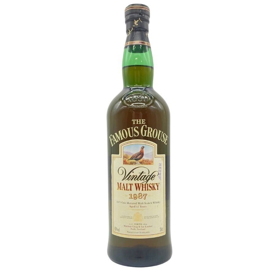 The Famous Grouse 1987 - Ratings and reviews - Whiskybase