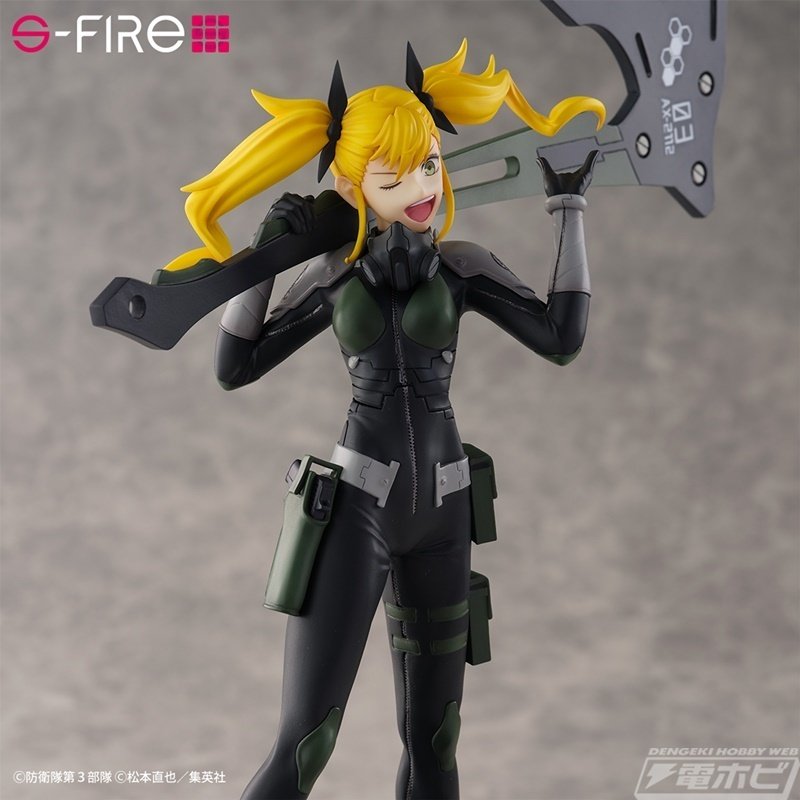 巨大な専用武器を携える迫力のあるポージングで立体化！『怪獣8号