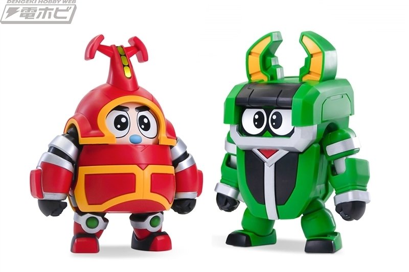 ビーロボカブタック』カブタック＆クワジーロがかわいいデフォルメ姿で