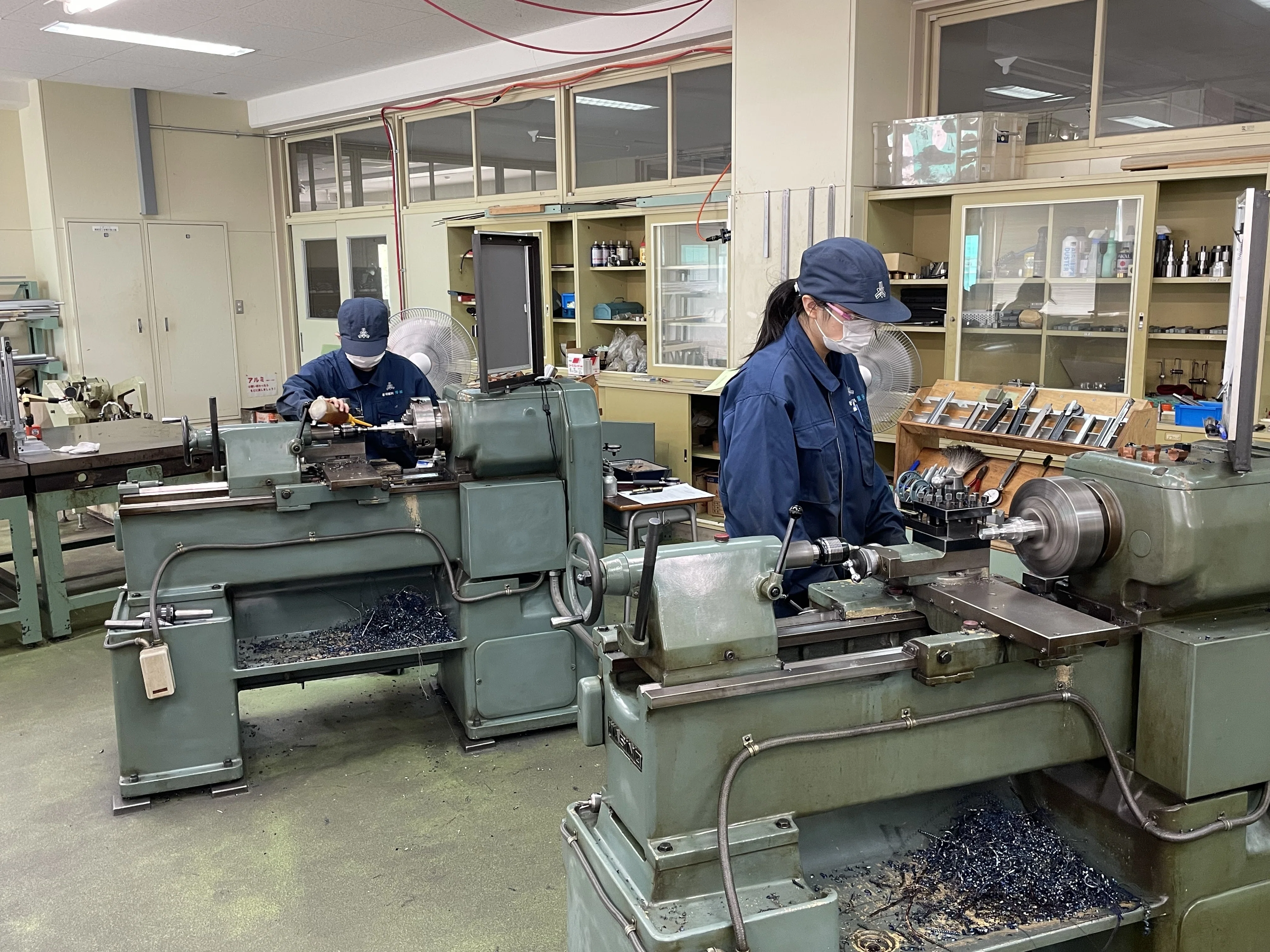 技能検定2級普通旋盤作業実技試験 実施｜岩手県立久慈工業高等学校