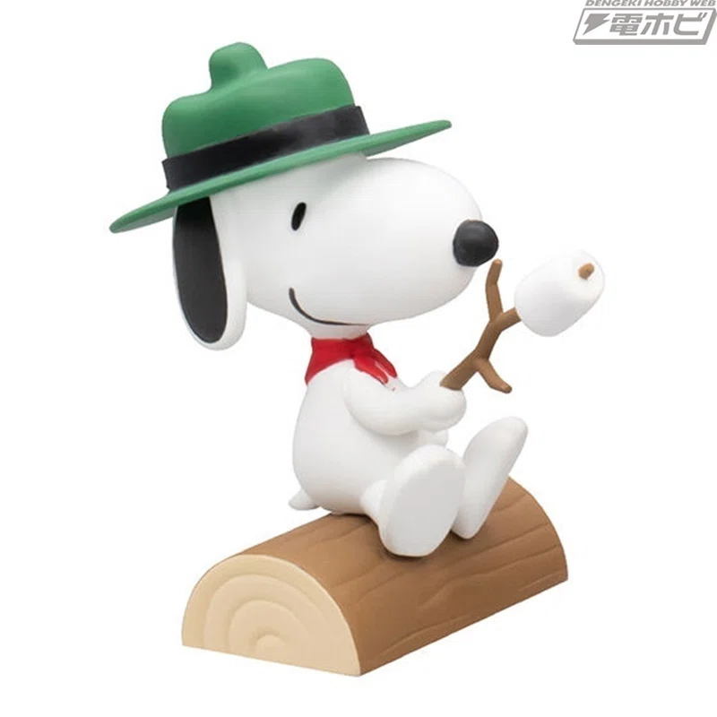 PEANUTS」キャンプシーンを再現できるガシャポンフィギュアが登場