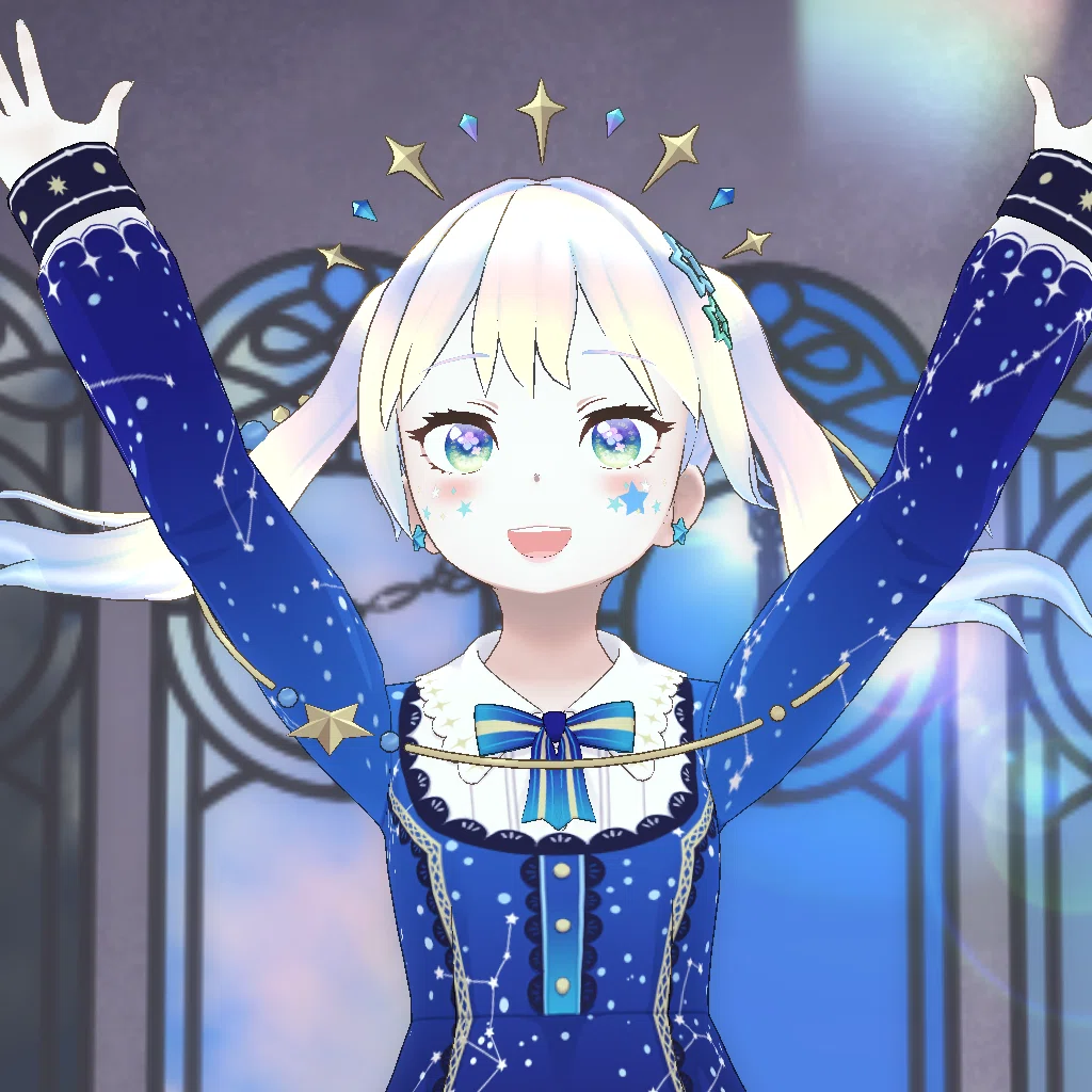 星見ねむるちゃんのインタビュー8月号｜⭕️Vの輪⭕️