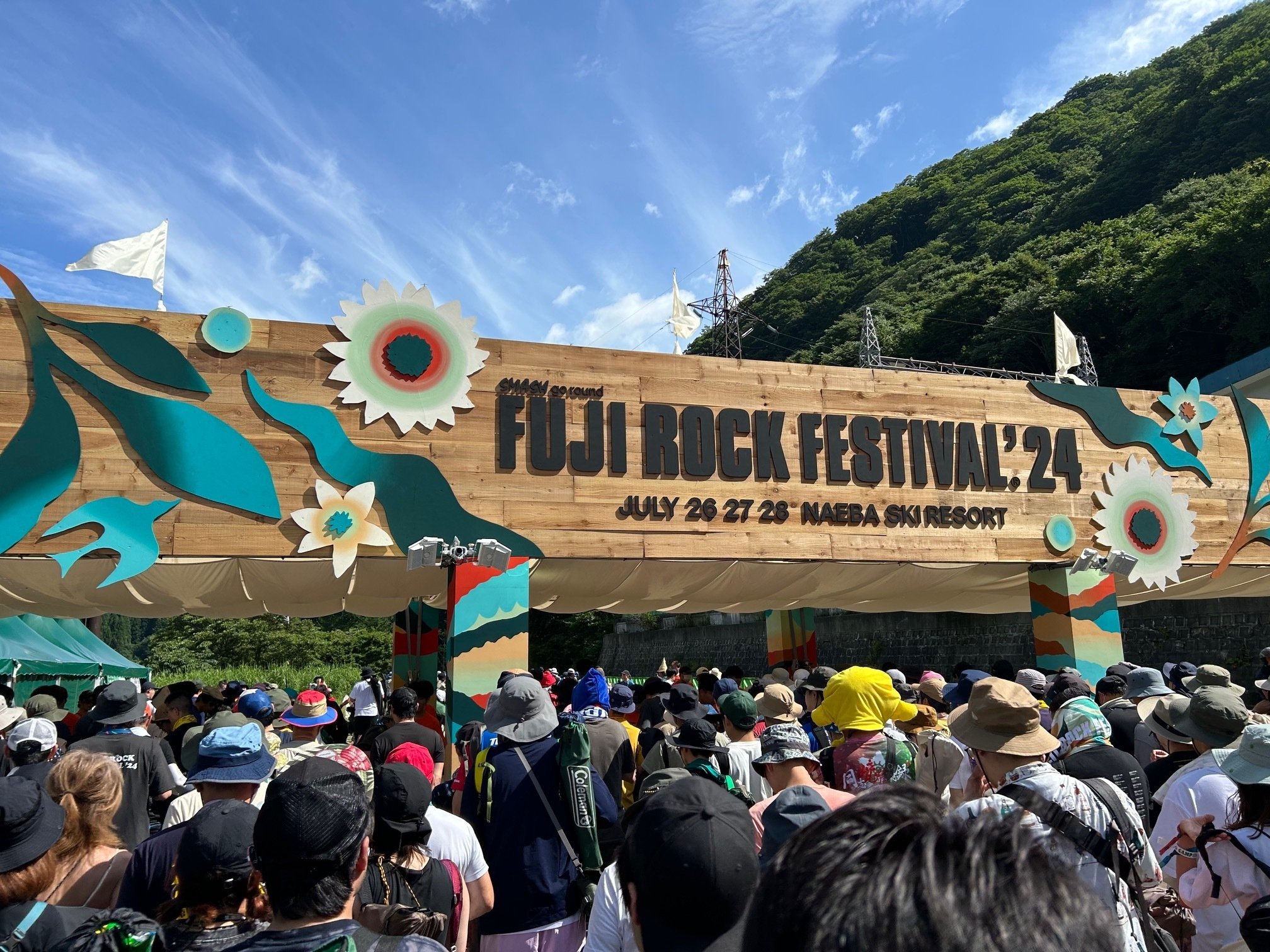 フジロックを理解、上海蟹の朝［FUJI ROCK FES'24 3daysテント泊レポ