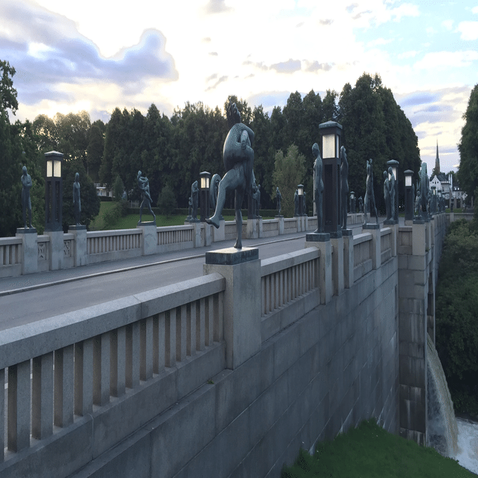 🇳🇴 オスロ#2】グスタフ・ヴィーゲラン作品の公園はまさに人生の諸相