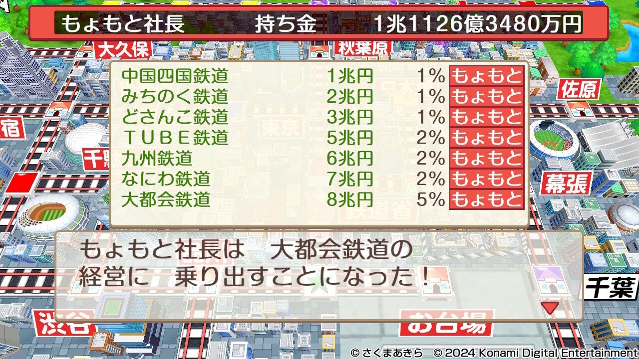 桃太郎電鉄定番！昭和平成令和初見プレイ日記9｜もょもと