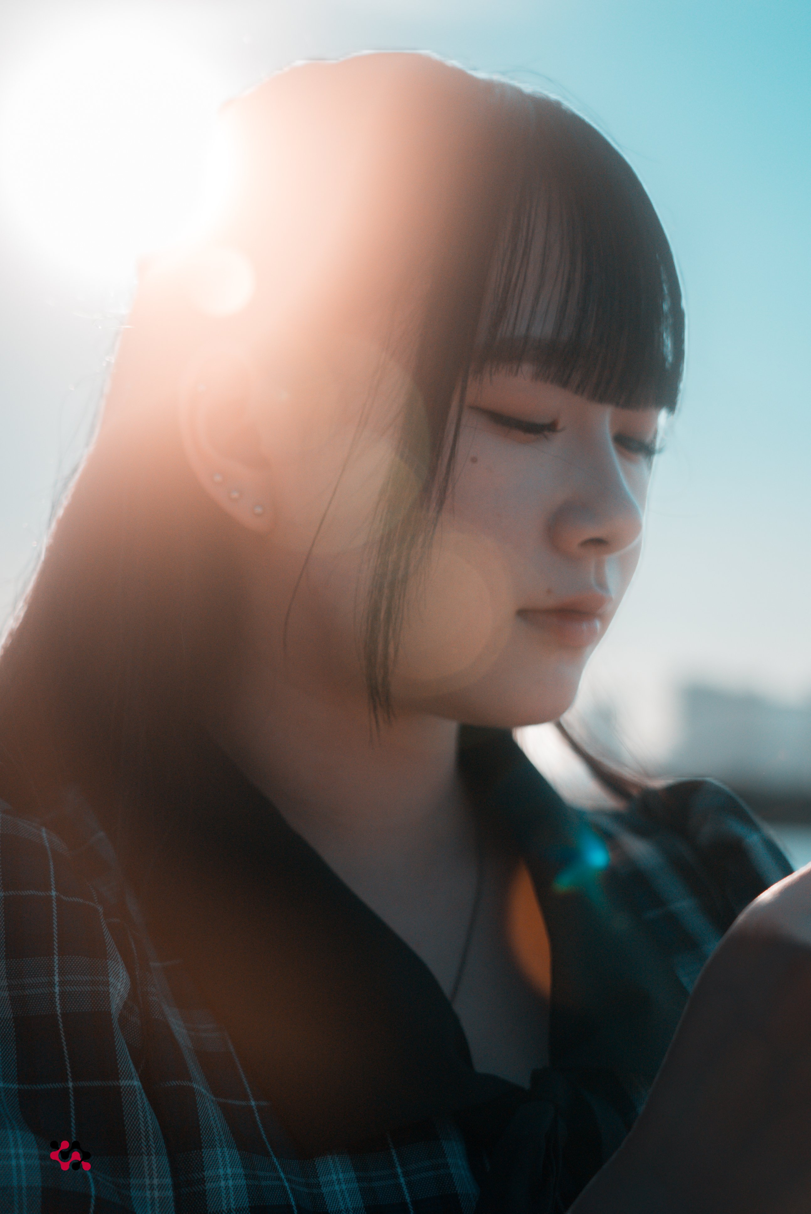 滾る感情を吐き出す（ポートレート撮影 作例の紹介）その13＠某海岸