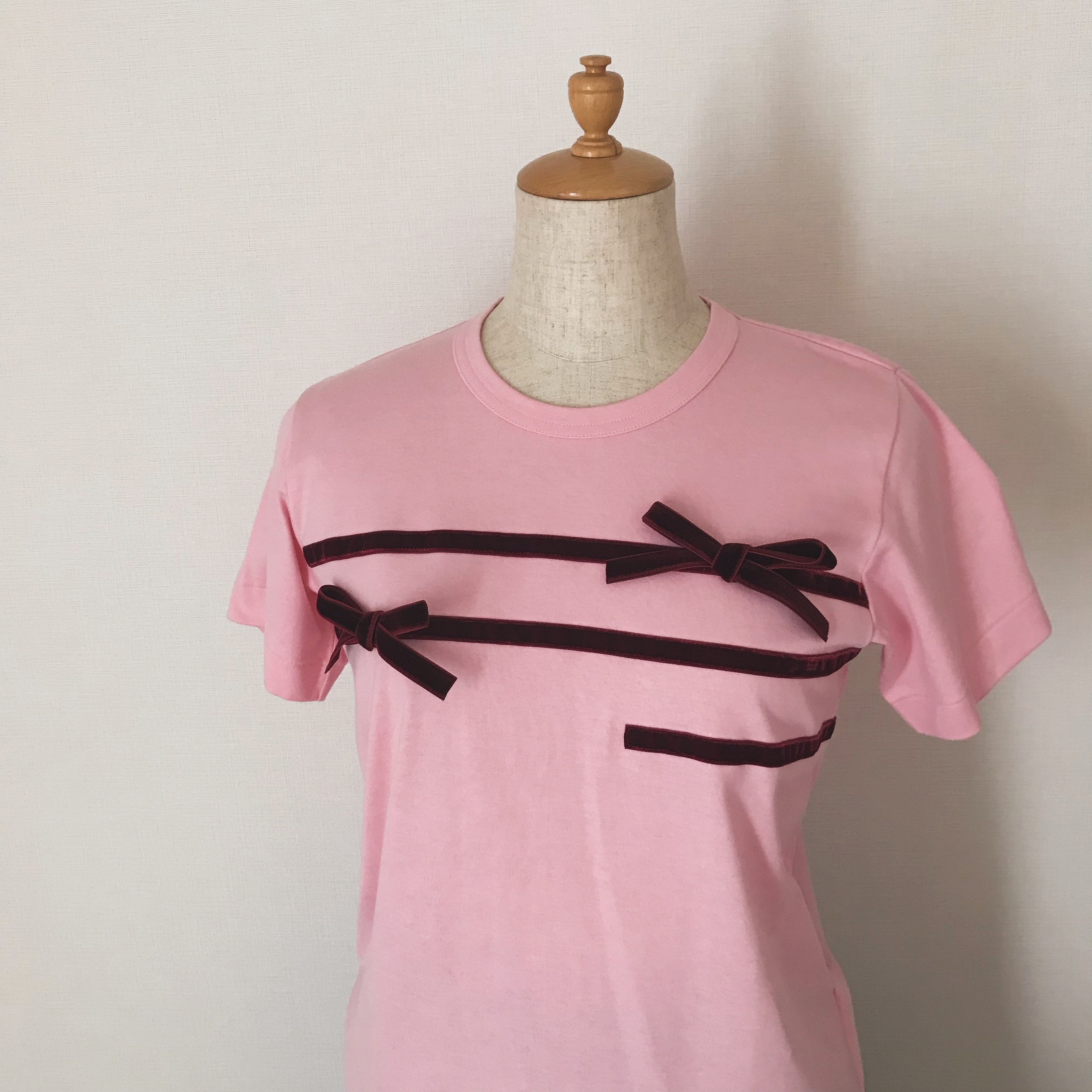 Comme des Garcons GIRL リボンTシャツ COMME des GARCONS GIRL リボンTシャツ ギャルソン（Comme des