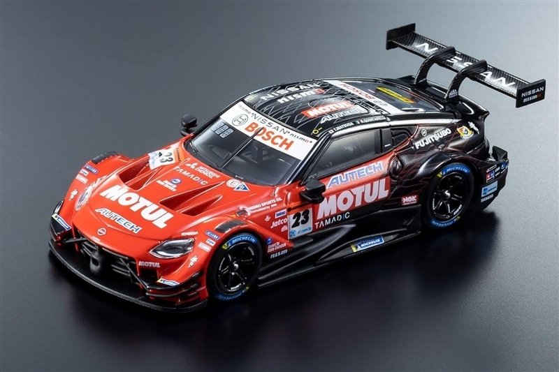 京商の「モチュール オーテック Z」1/64スケールミニカーが