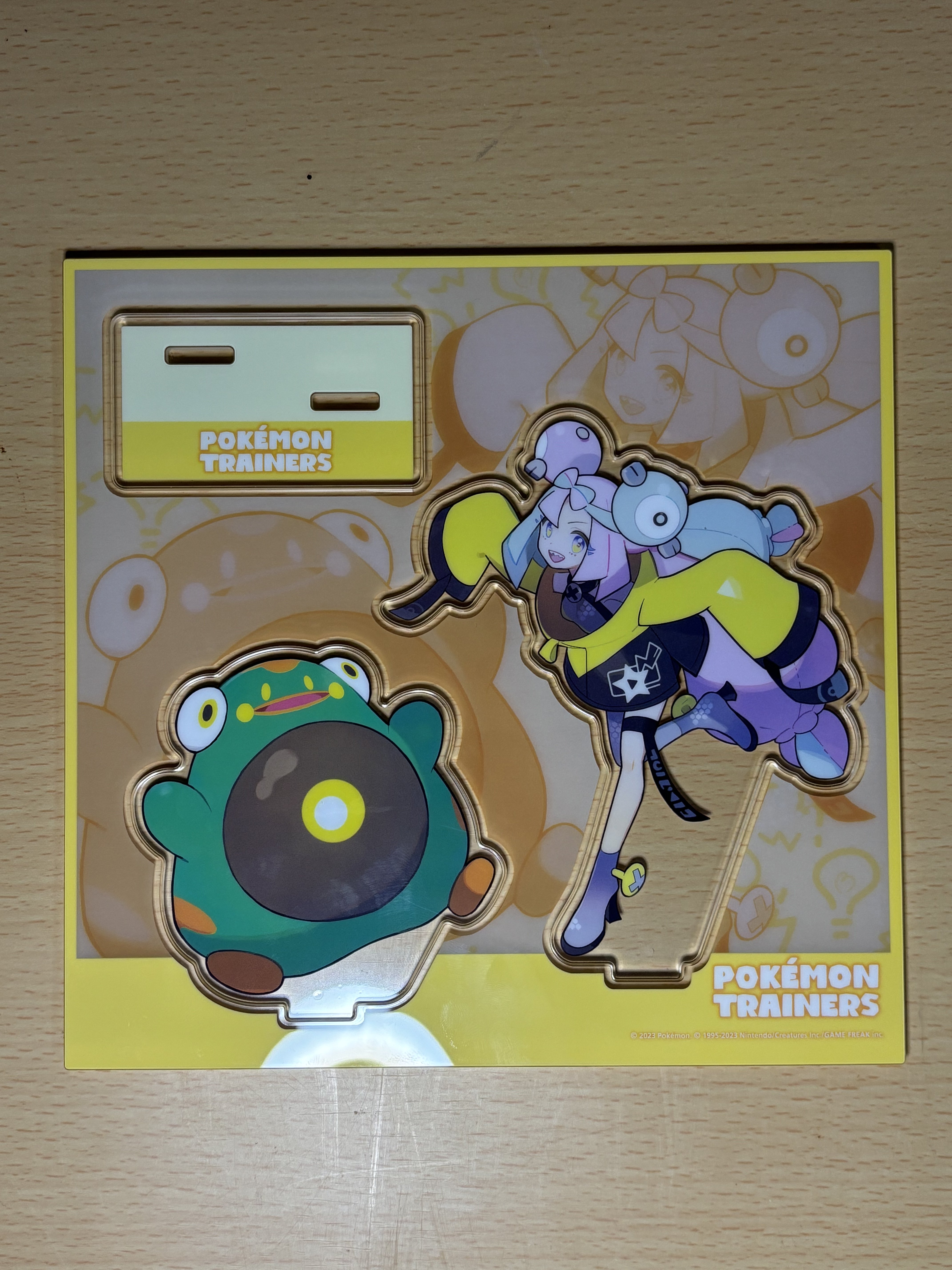 レビュー】アクリルスタンド POKÉMON TRAINERS ナンジャモ＆ハラバリー