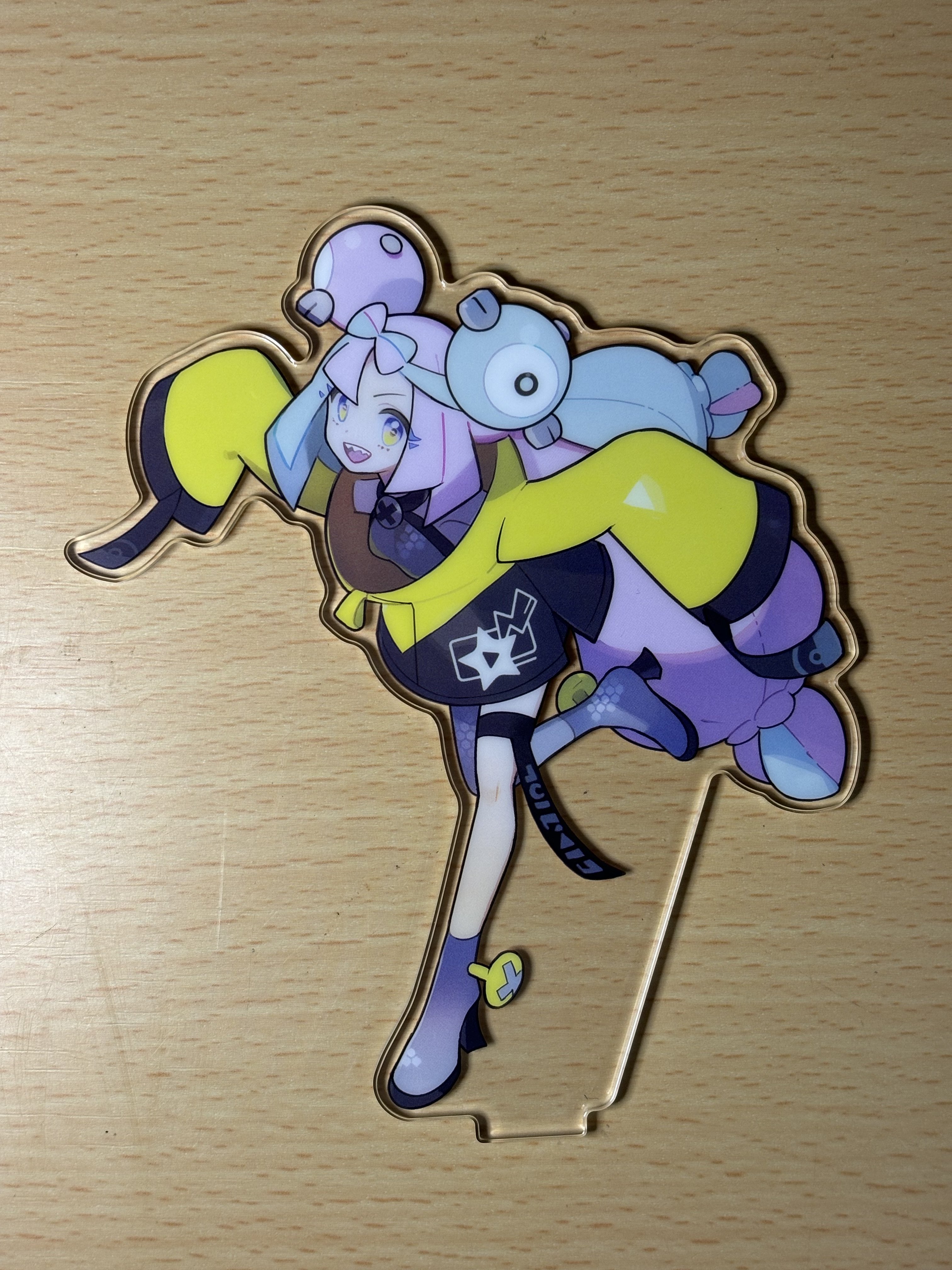 ポケモンカード絵繋ぎ ナンジャモのハラバリー専用アクリル