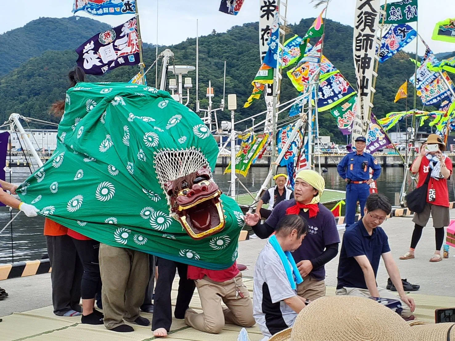 レポート】江島獅子振り・江島法印神楽（おながわみなと祭り2024